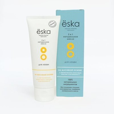 Ёska лубрикант + массажное масло