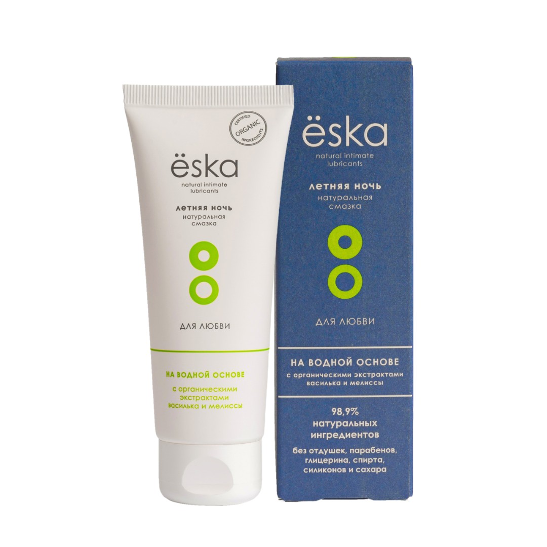 Ёska - лубрикант на водной основе Летняя ночь, 75 мл. Фото 